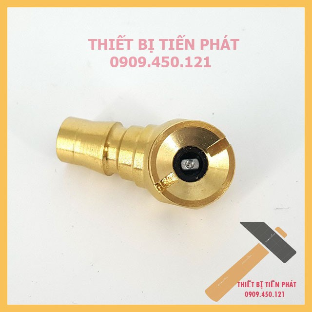 &lt;[Sỉ 24.500Đ]&gt; Đầu Bơm Hơi Xe Đồng Thau Loại Gài Ống Tháo Rời Nhanh Chóng (Chính Hãng AIR NOZZLE)