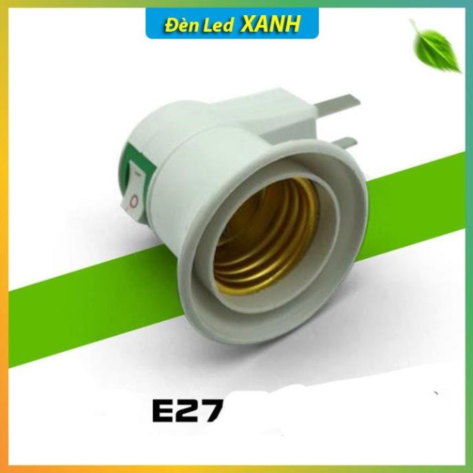 Đui Đèn E27 Có Công Tắc, đui đèn rời không dây tiện lợi