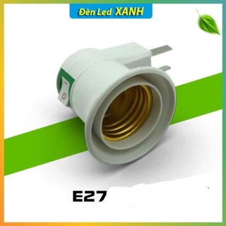 Đui Đèn E27 Có Công Tắc, đui đèn rời không dây tiện lợi