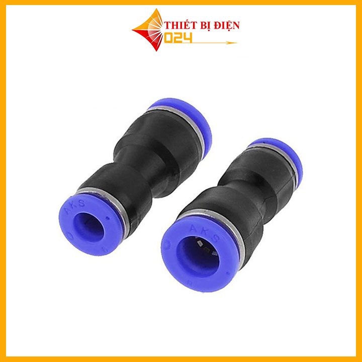 Hai đầu nối nhanh cắm ống thu đầu to đầu bé nối ống nhựa PU khí nén chất lỏng phun sương hơi nước