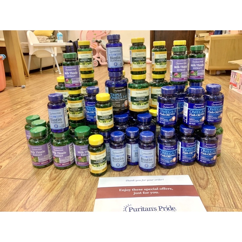 Viên uống dầu cá bổ sung OMEGA 3-6-9 Puritan Pride Mỹ 120v