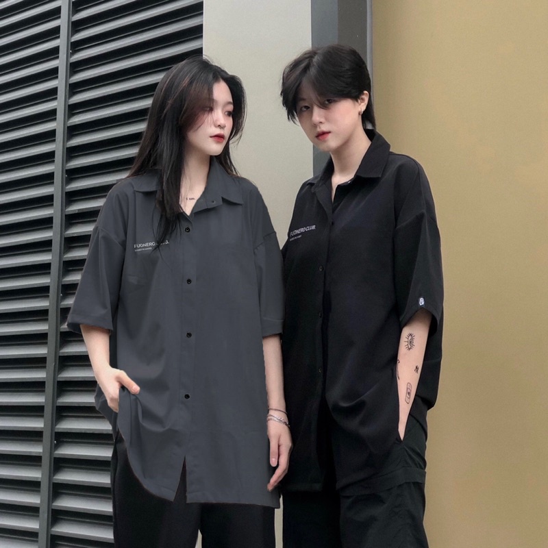 Sơmi Fuonero FNC form over - Basic Shirt