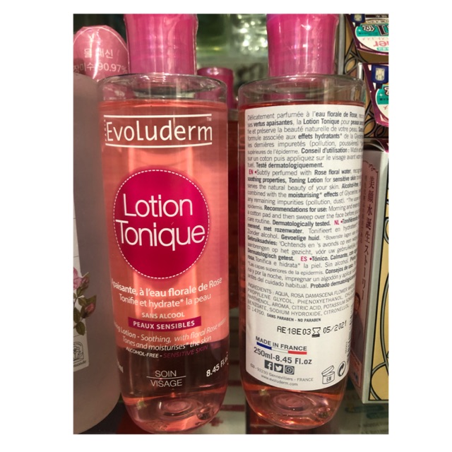 Nước hoa hồng evo 250ml chính hãng hàng Pháp