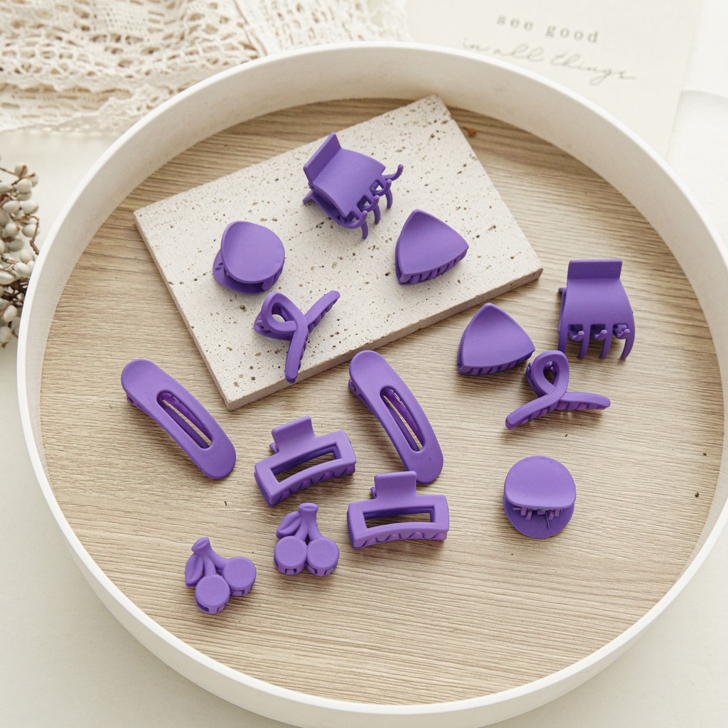 Kẹp Tóc Nữ Thiết Kế Nhỏ Nhắn Lưng Cao Xinh Xắn