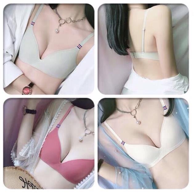 Áo Lót Su Đệm Mỏng CARLA Không Gọng Thông Hơi Nâng Ngực