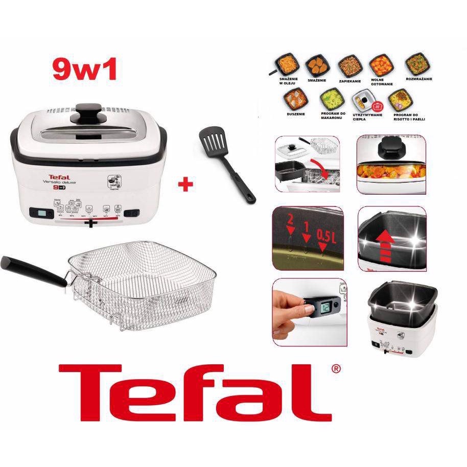 Nồi lẩu và chiên ngập dầu đa năng Tefal FR4950 [Hàng Đức chính hãng]