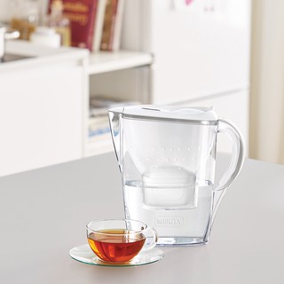 Bình lọc nước BRITA Marella Cool White 2.4L (có sẵn 1 lõi lọc Maxtra Plus 100L)