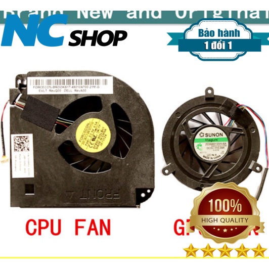 Thay quạt laptop Dell M6600 (CPU)