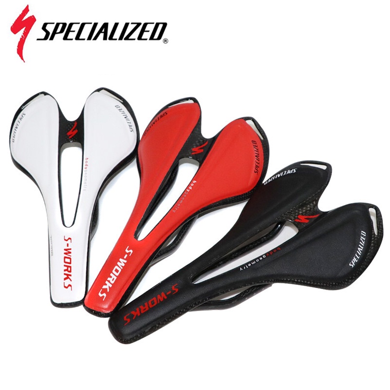 Yên Da Sợi Carbon Siêu Nhẹ Thoáng Khí Chuyên Dụng Cho Xe Đạp MTB 125g