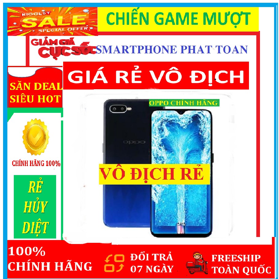 Điện thoại Oppo F9 CHÍNH HÃNG 2sim ram 4G/64G mới, CHƠI GAME NẶNG MƯỚT