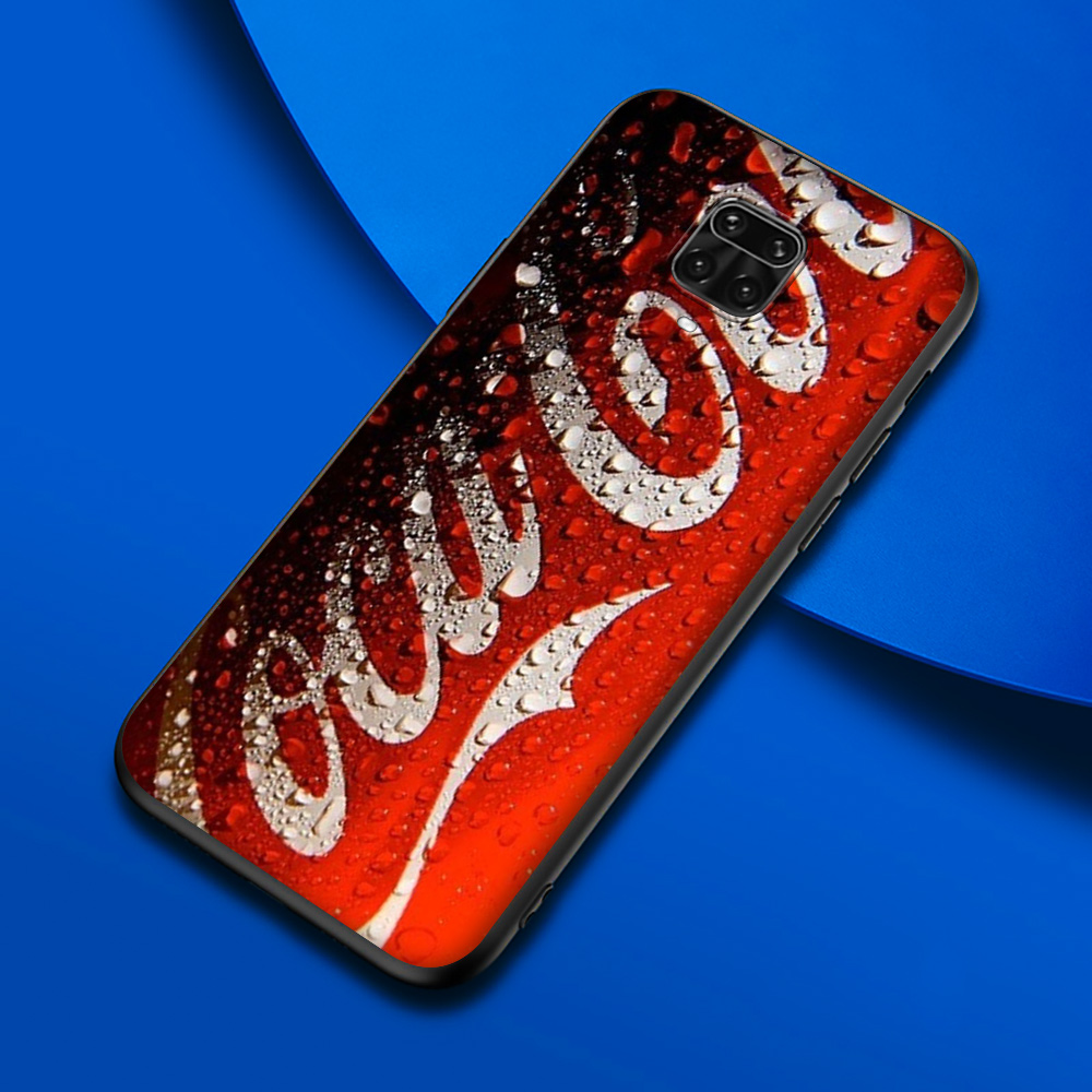 Ốp Lưng Silicone Họa Tiết Coca Cola Độc Đáo Cho Redmi Note 5 6 7 8 8t 9 9s Pro Max