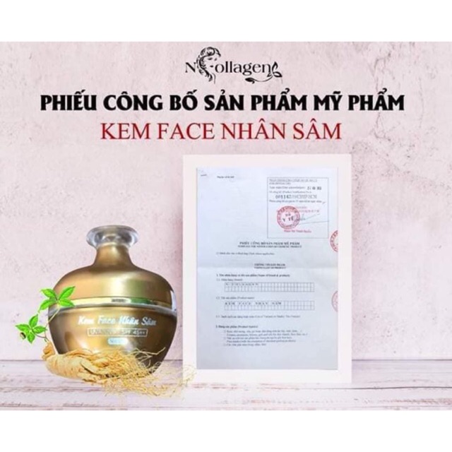 Face Nhân Sâm Tặng Tẩy Tế Bào Chết N_Colagen