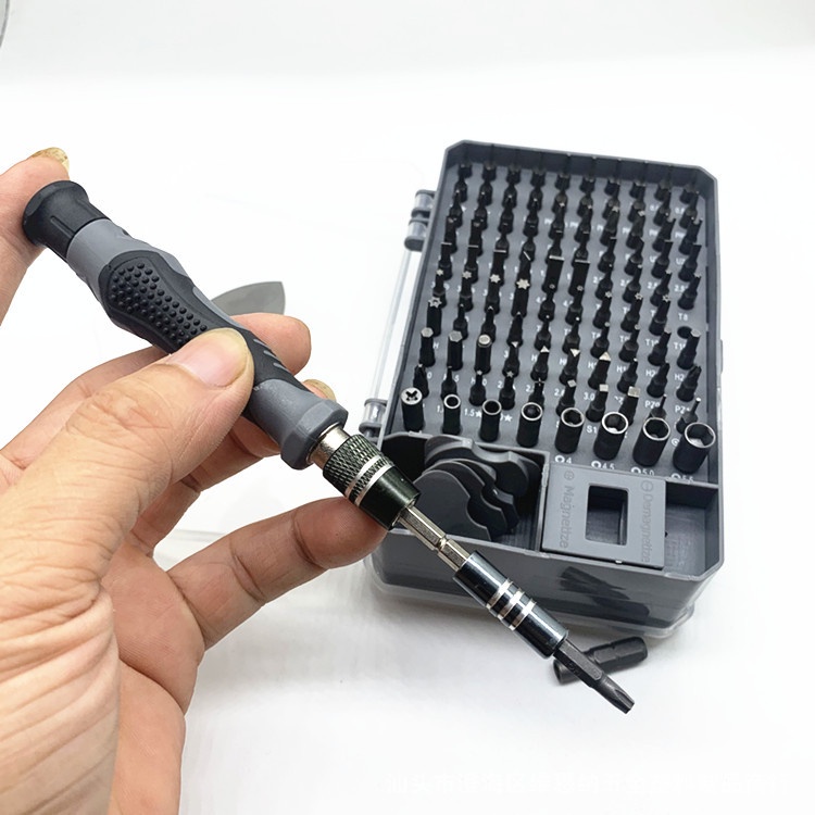 Bộ Tua Vít Đa Năng 115 Trong 1, 24 Trong 1 Chuyên Dụng Trong Sửa Chữa Máy Tính, Điện Thoại