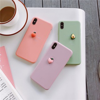Ốp Lưng Iphone Trái Cây 3D