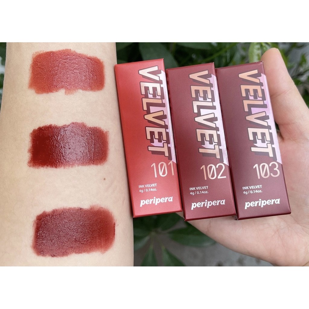 Son kem Peripera Ink V.elvet 4g | Thế Giới Skin Care