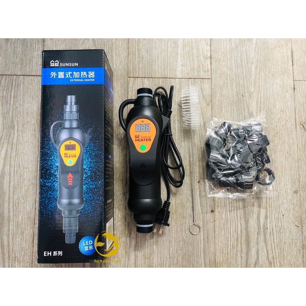 Sưởi ngoài SunSun HE-300w/500w cho bể cá
