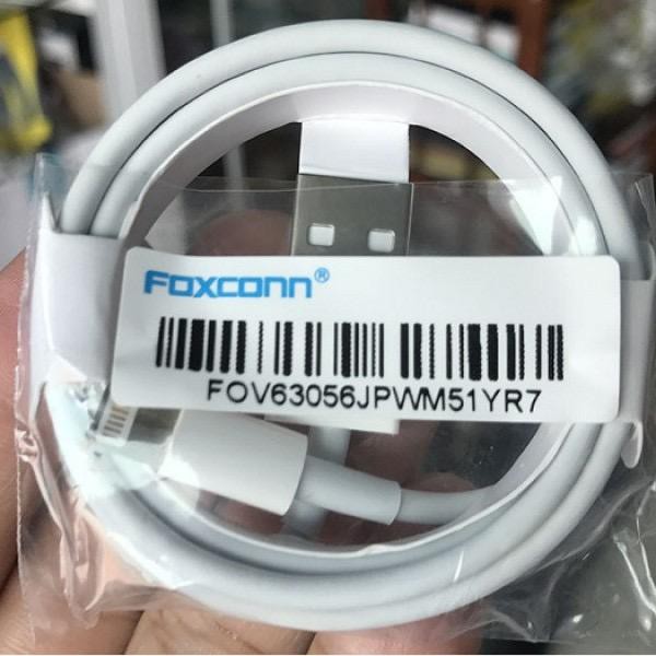 Cáp sạc iPhone iPad Airpods 1 2 3 ES39 i11 i12 FOXCONN 5V-1A- Bảo vệ thiết bị - Ổn định dòng điện - COSACO