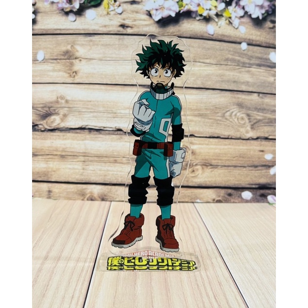 Standee để bàn my hero Acamedia size to mica trong /tượng mô hình anime my hero Acamedia