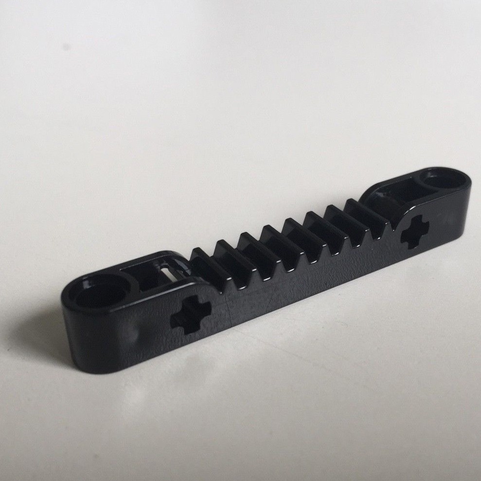 LEGO Technic Thanh Răng Đen 1x7 Với Lỗ Chốt và Lỗ Trục ID 4562009 87761