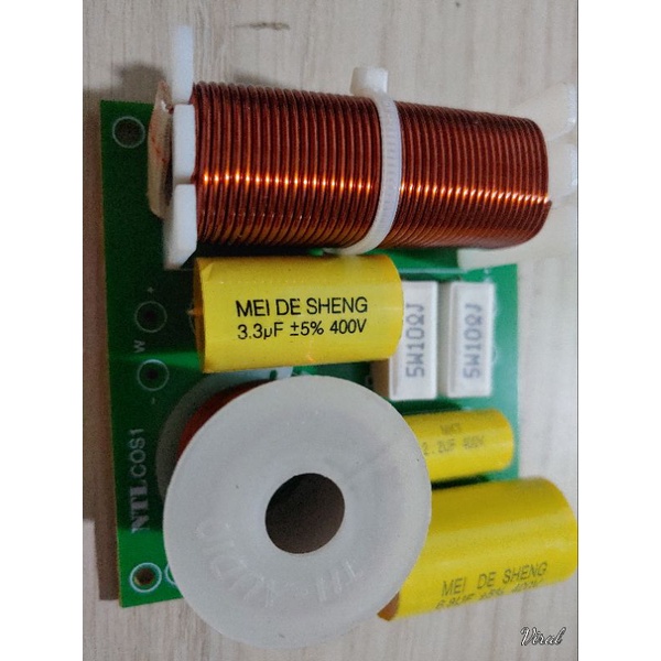 Phân tần 3 đường tiếng bas trung trelb cắt chuẩn dải tần,tần số cắt  2k,6k phù hợp mọi mạch loa kéo trên 150w