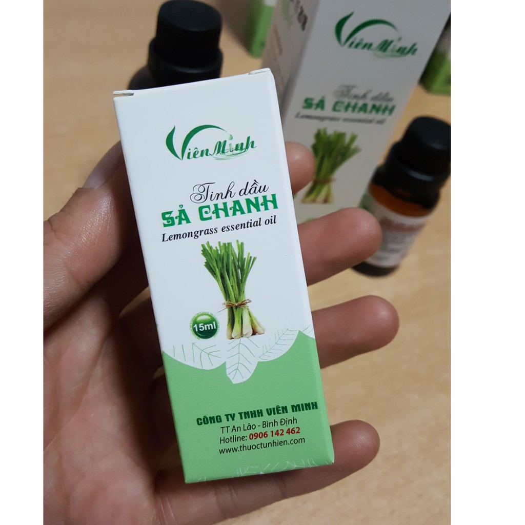 Tinh Dầu Sả Chanh Viên Minh 10ml-50ml Tinh Dầu Đuổi Muỗi Kiến Gián Tinh dầu sát khuẩn khử mùi tạo sự thanh mát thư giãn