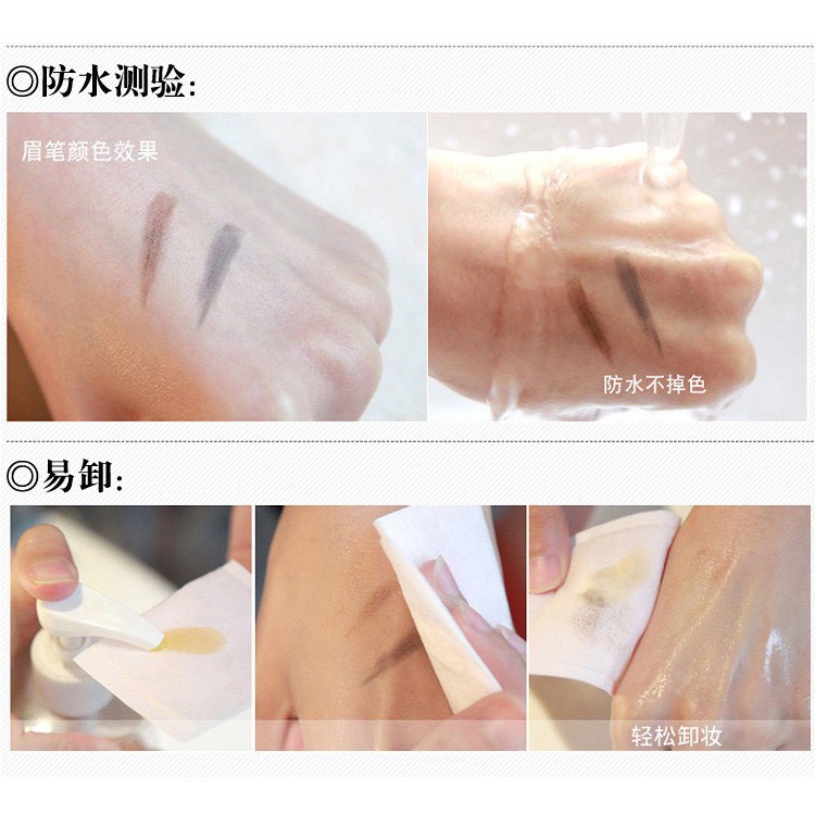 Chì Xé Lông Mày❤️FREESHIP❤️ Chì Kẻ mày Trang Điểm Tự Nhiên Chống Nước Chất Lượng Cao mã 0027