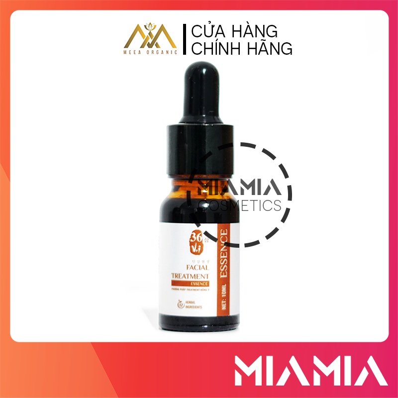 Serum Cốt Thảo Dược Huyết Thanh 36 Vị 10ml giảm mụn thâm chính hãng MeeA Organic