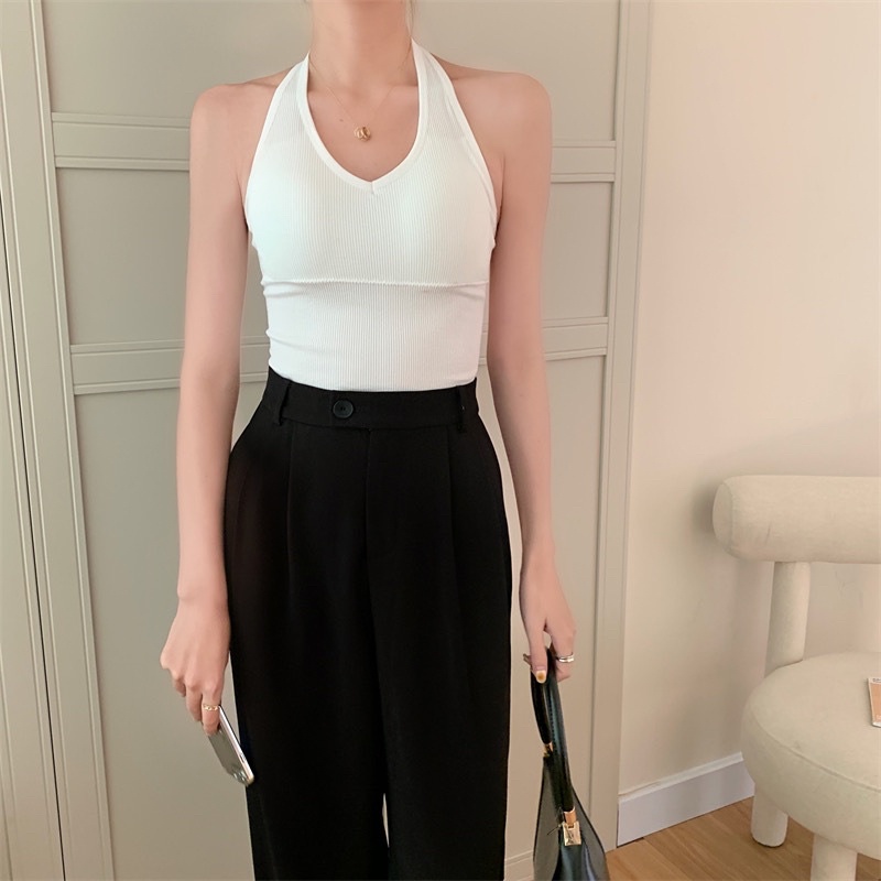 ÁO CROPTOP YẾM VẢI DỆT FORM ĐẸP