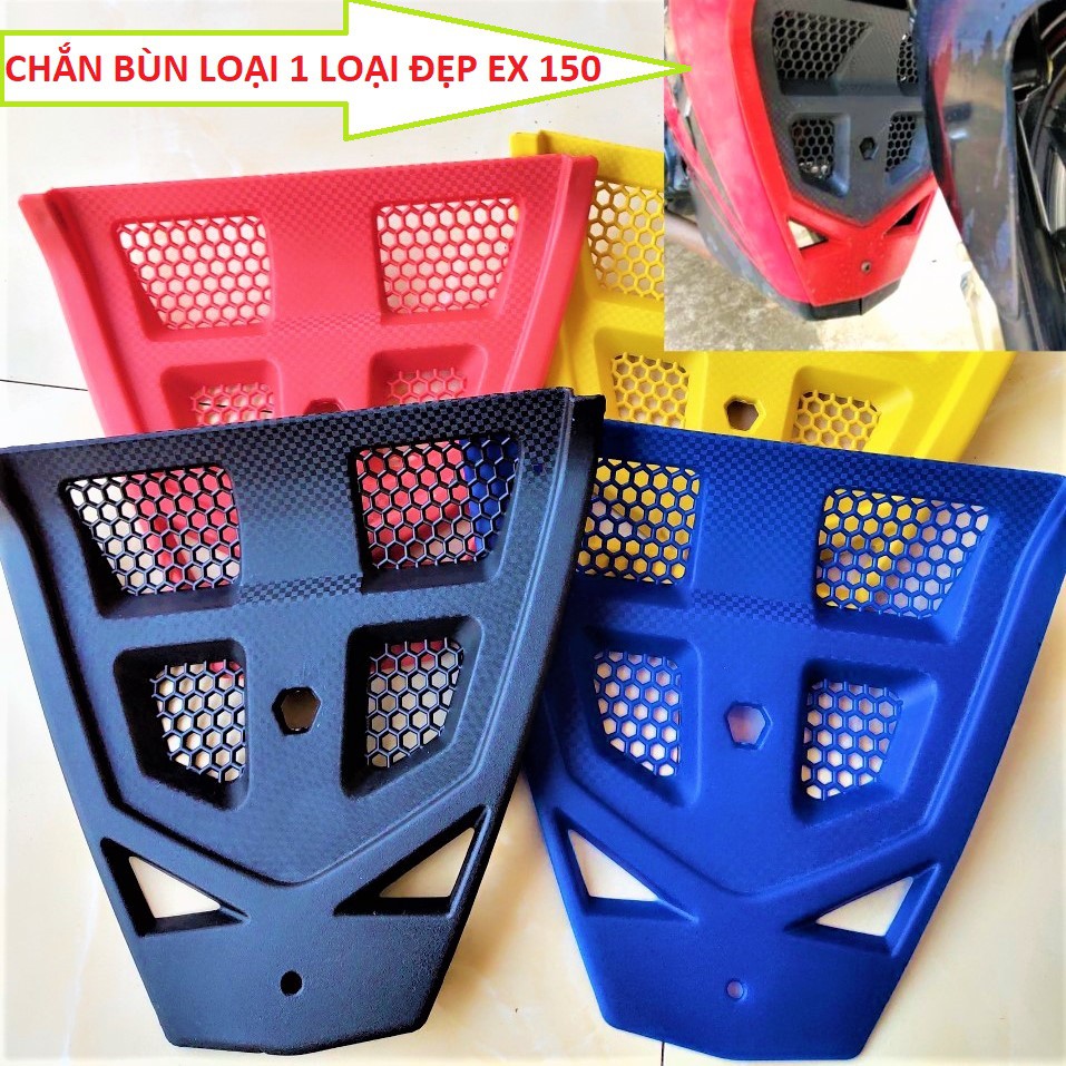 Ốp dè chắn bùn tam giác trước ex 150 - winner x loại dày đẹp chống rung lắc
