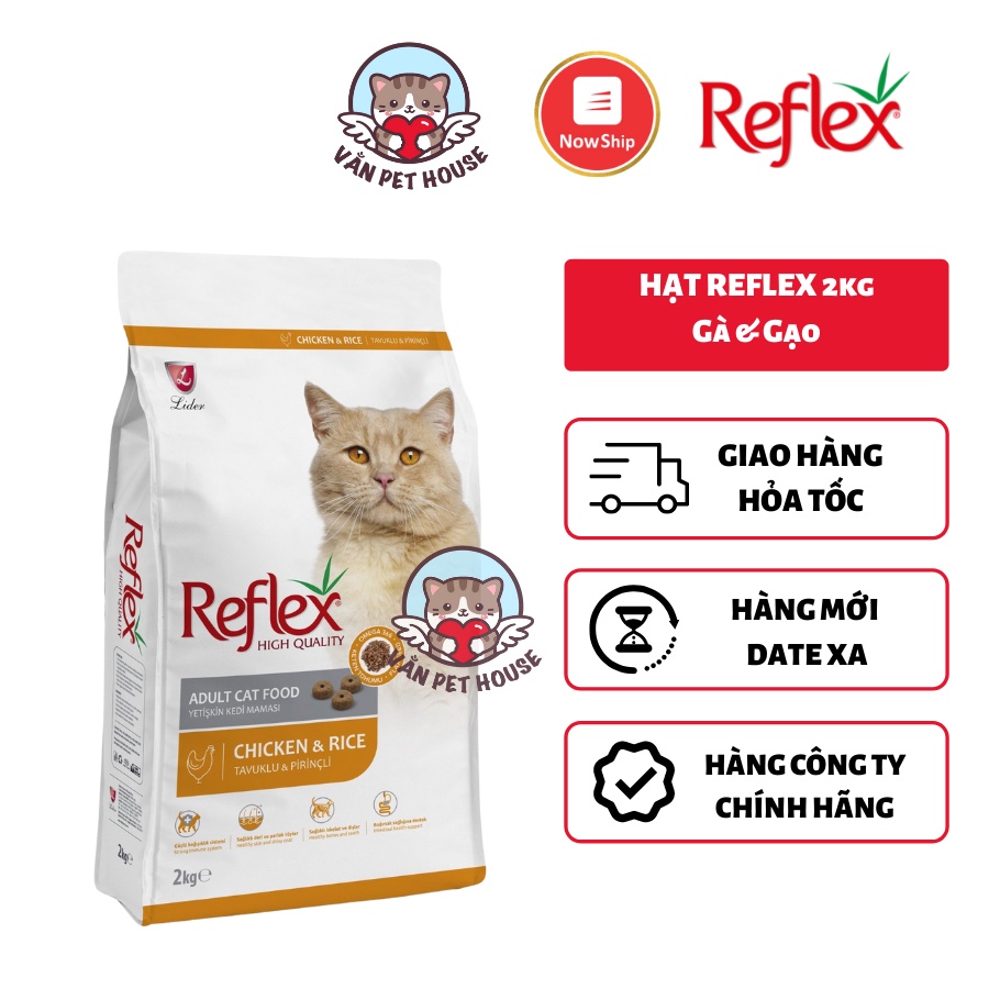 Hạt Reflex High Quality 2kg Mèo Con Mèo Lớn - Thành Phần Dinh Dưỡng Chất Lượng