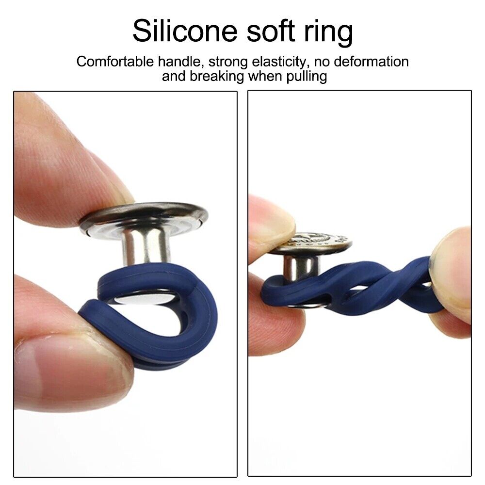 Ghim Cài Quần Jean Mở Rộng Cài Nút Có Thể Điều Chỉnh Cho Nam Nữ