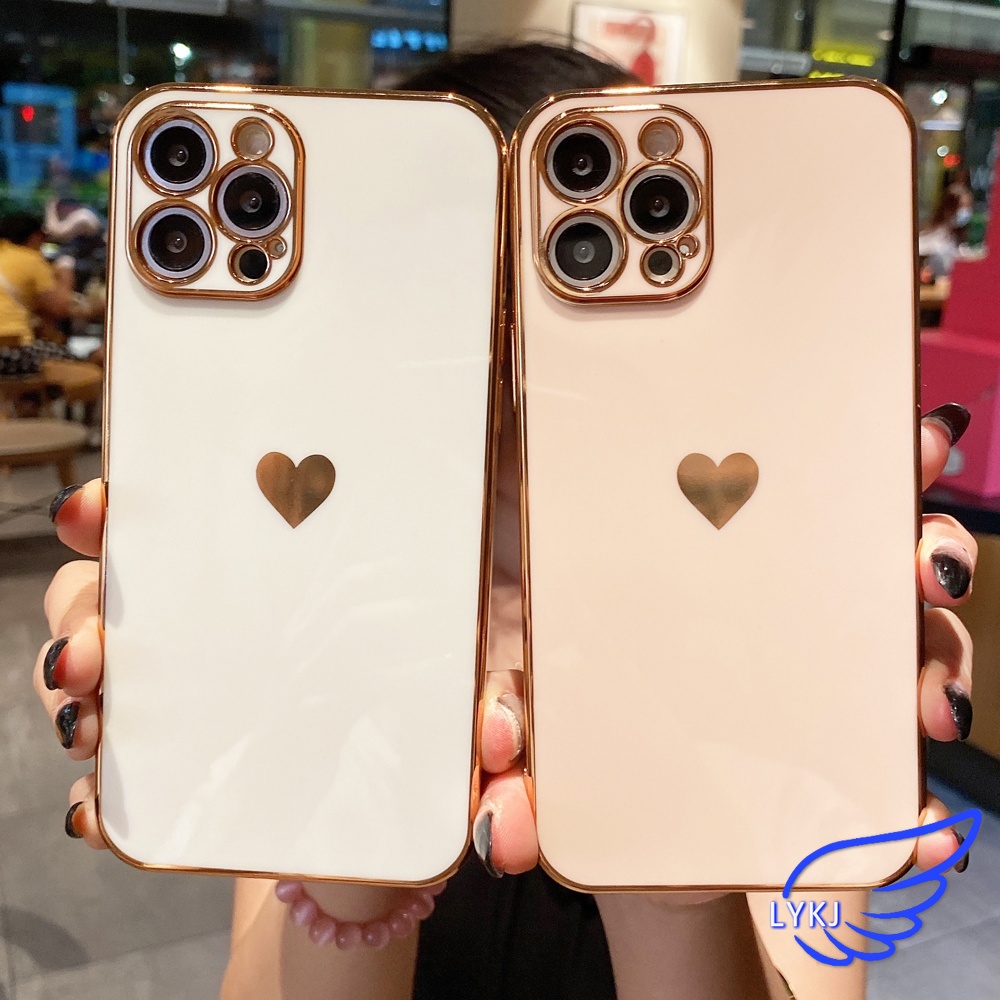 Ốp Điện Thoại TPU Mạ Điện Cho iPhone 12 11 Pro Max XS Max XR x 8 7 plus