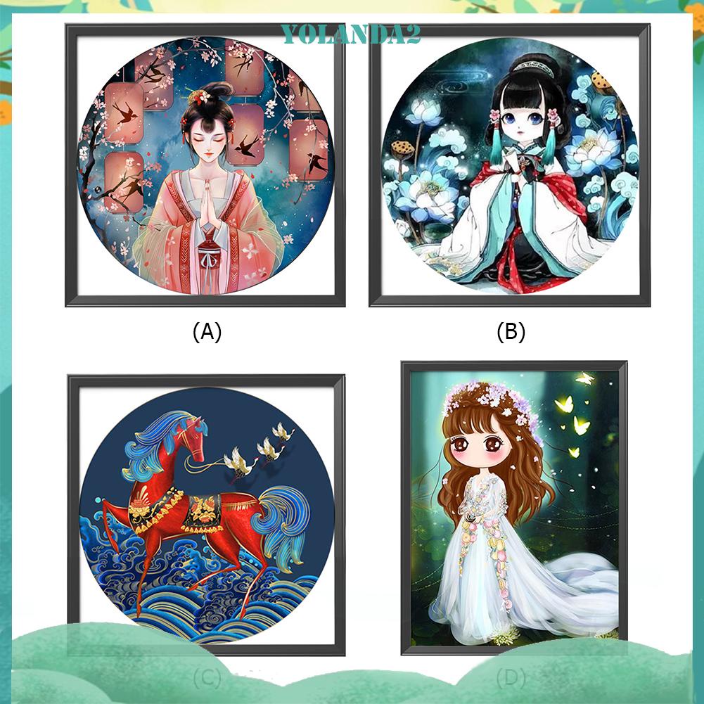 Bộ Tranh Thêu Chữ Thập 11ct In Họa Tiết Phong Cách Trung Quốc Độc Đáo Diy Dùng Trang Trí Nhà Cửa