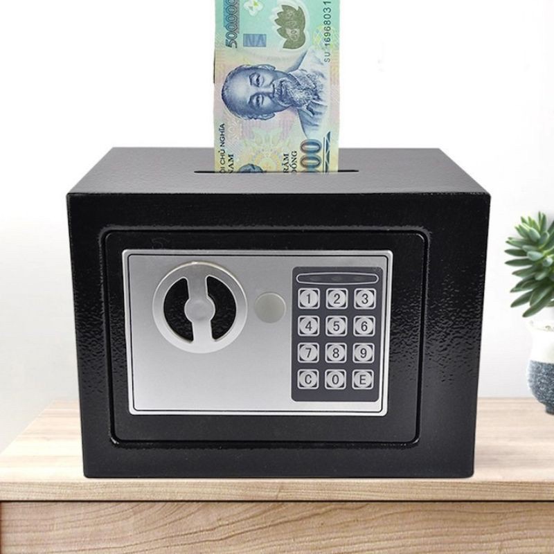 Két sắt mini có khoá điện tử