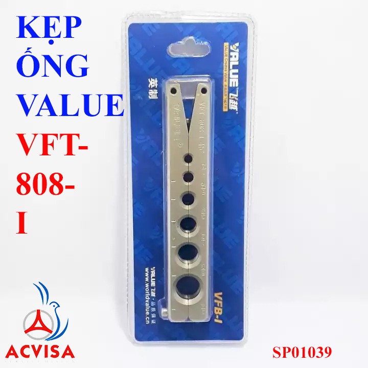 Kẹp Ống Value Model VFT-808-I (Kẹp Chữ I)
