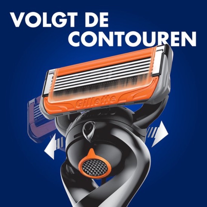 Hộp 8 cái Lưỡi thay thế dao cạo râu Gillette Fusion 5 Proglide Power , Proshield , Skinguard