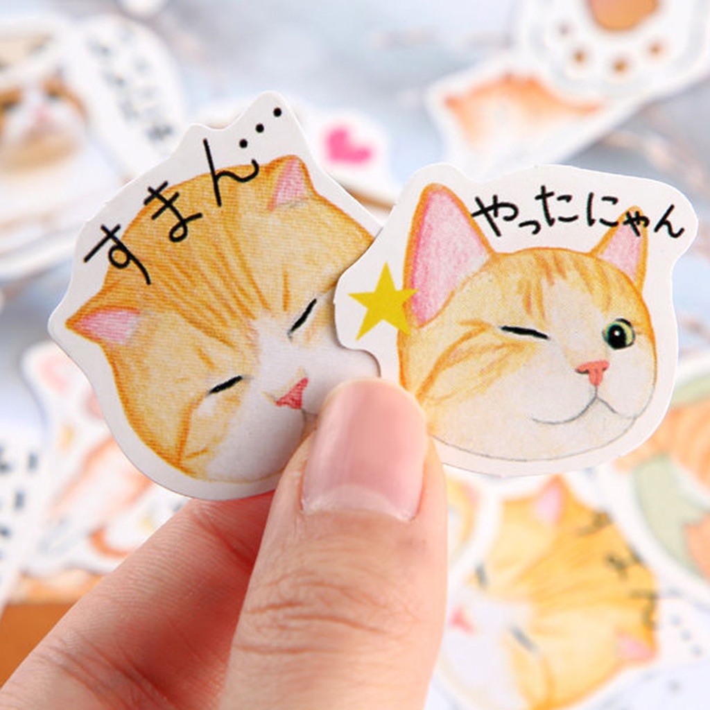 Miếng Dán Trang Trí Sổ Tay Xinh Xắn