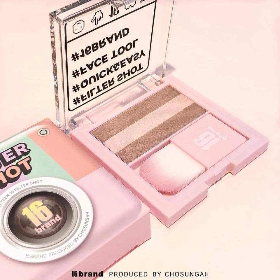 PHẤN TẠO KHỐI VÀ BẮT SÁNG #16BRAND #FILTER_SHOT #SHANDING_ALMOND