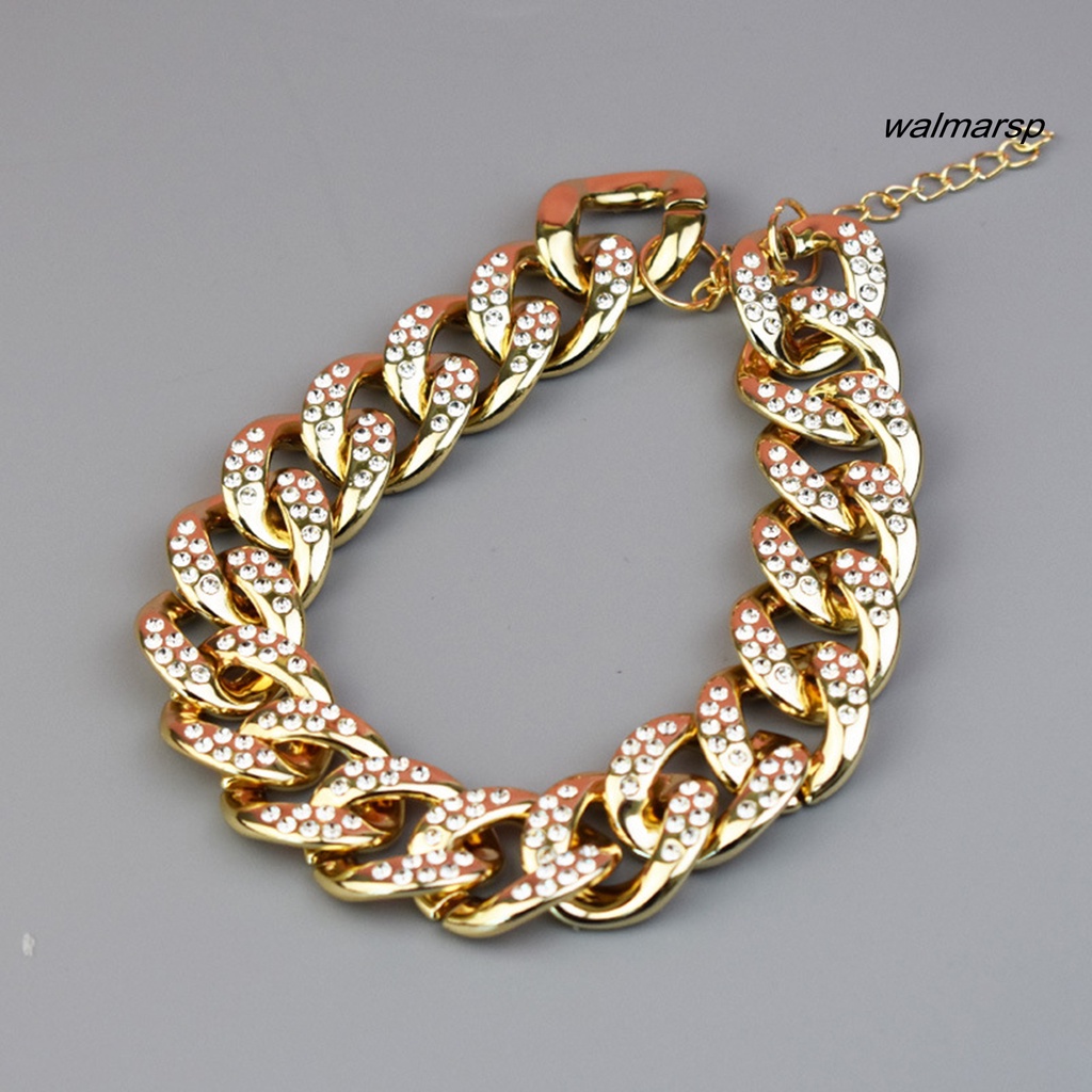 Vòng cổ Nhựa Mạ Điện Đính Đá Có Thể Điều Chỉnh Cho Thú Cưng