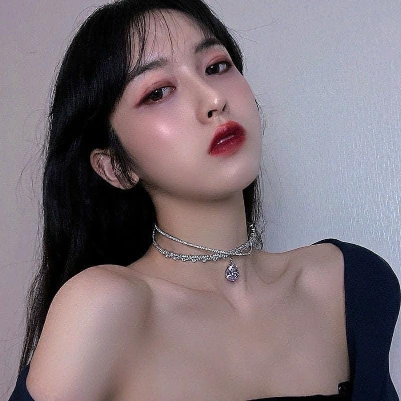 Vòng cổ - chocker đá nhân tạo mẫu mới hottrend