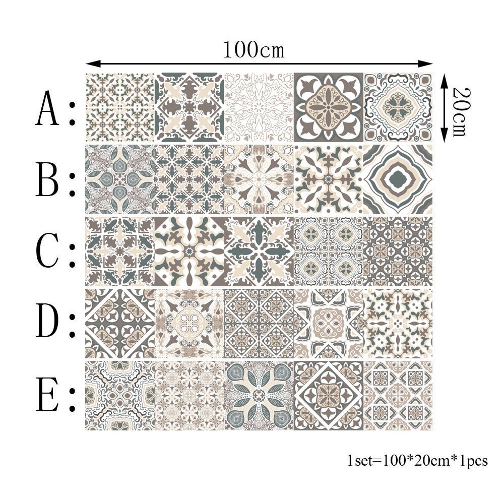 Decal dán tường hoạ tiết phong cách Bắc Âu