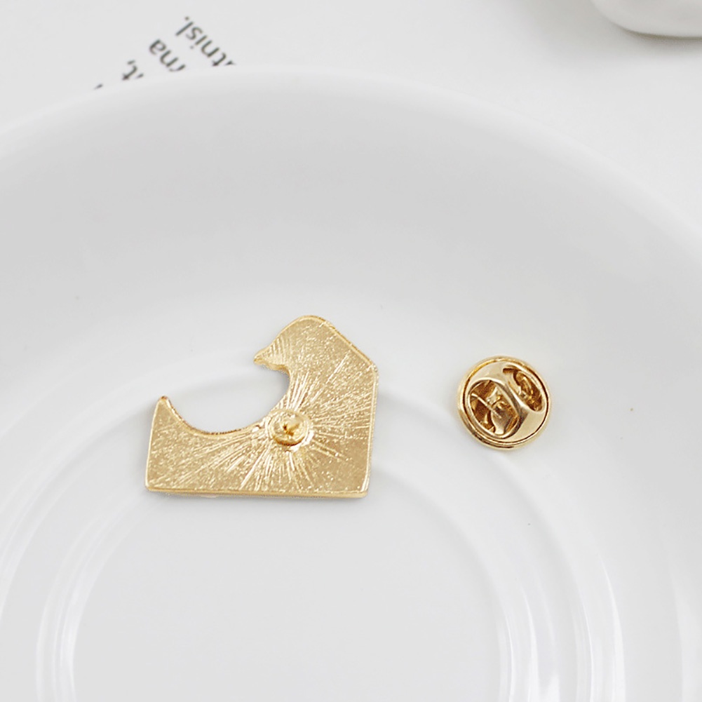 YOML✔Unisex Creative Cartoon Wave Shape Enamel Brooch Pin Jacket Backpack Decor Gift