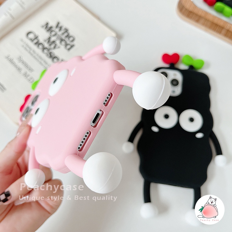 Ốp Điện Thoại Silicon Hình Biểu Cảm Briquette 3D Cho iPhone 14 Plus 13 12 Pro Max 11 12pro 13pro 11promax 13promax