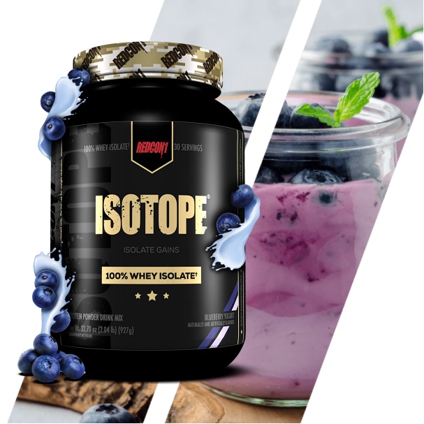 Redcon1 Isotope Whey Protein Isolate , Bổ Sung 25g Đạm, 13.5g EAA, 6.4g BCAA, Không Lactose, Hộp 2.4kg
