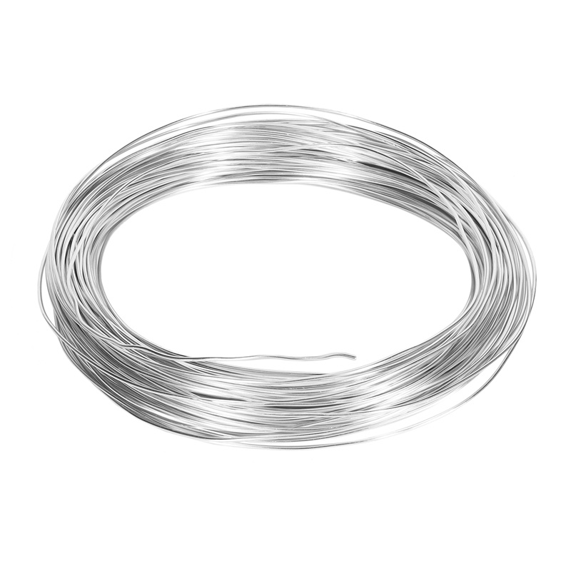 1 Cuộn Dây Nhôm Bạc 2Mmx55M Làm Đồ Trang Sức Thủ Công