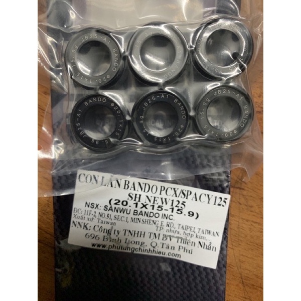 Bi nồi Bando Ab 125/ Lead 125/SH VN/ Vario/ Dylan /PCX/Click 125/SH Ý / SH mode/ ZIN