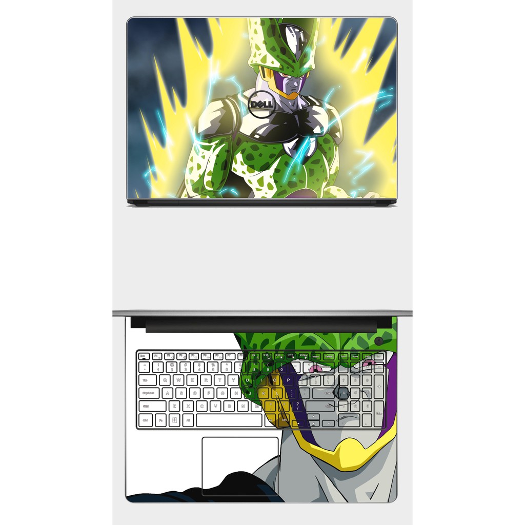 [SKIN DRAGON BALL] SKIN Laptop in hình DRAGON BALL Z. Đủ các dòng máy: Acer, Asus, Dell, HP,.. In theo yêu cầu
