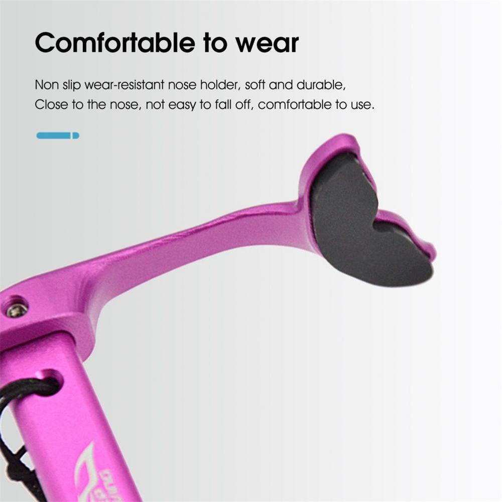 BSUNS Kẹp Mũi Lặn Cân Bằng Độ Bền Cao Chống Thất Lạc