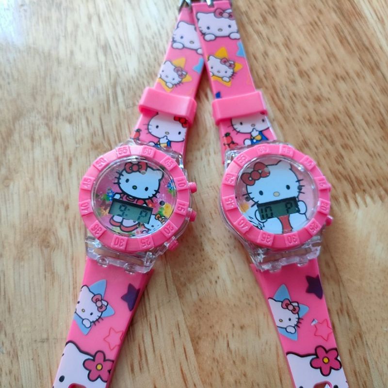 Đồng hồ Hello Kitty xinh nhiều mẫu cho bé gái