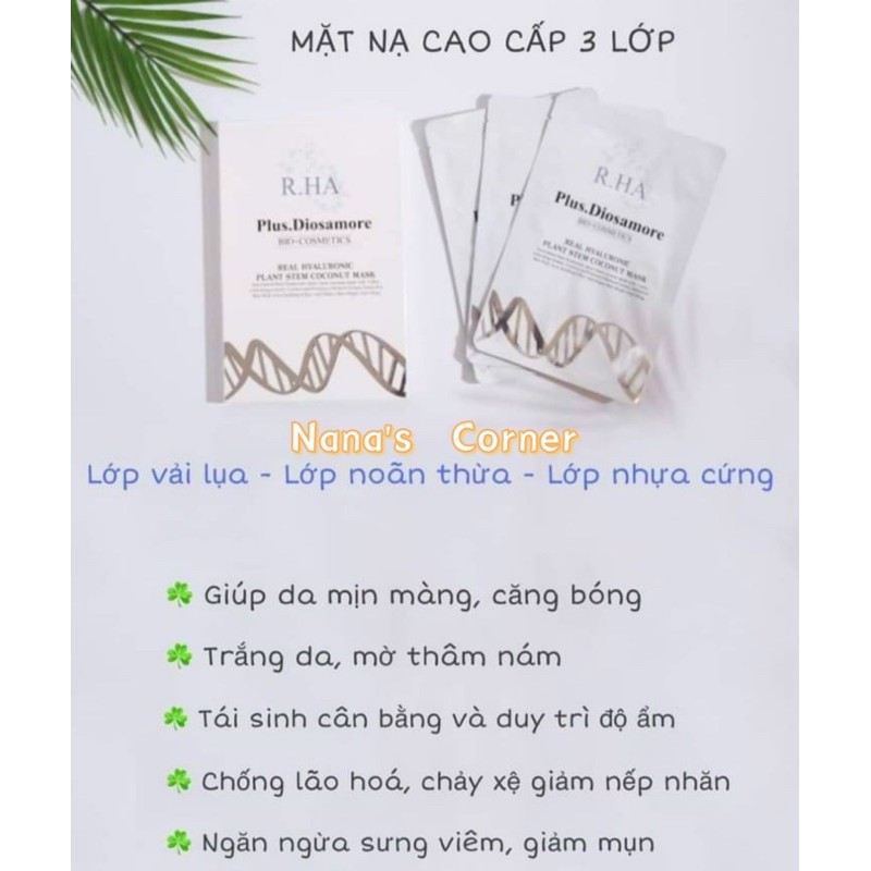 Mặt Nạ Noãn Dừa Tế Bào Gốc Tươi Laksmira